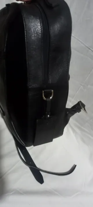 Zaino The Bridge in pelle nero