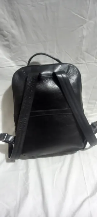 Zaino The Bridge in pelle nero