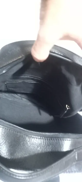 Zaino The Bridge in pelle nero