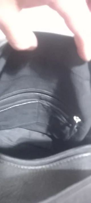 Zaino The Bridge in pelle nero