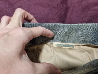 Bolso de mano Pura López gris y beige