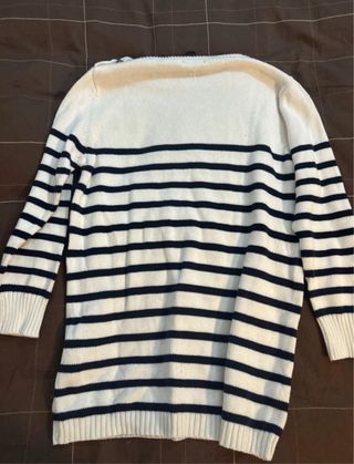 Jersey rayas azul y blanco