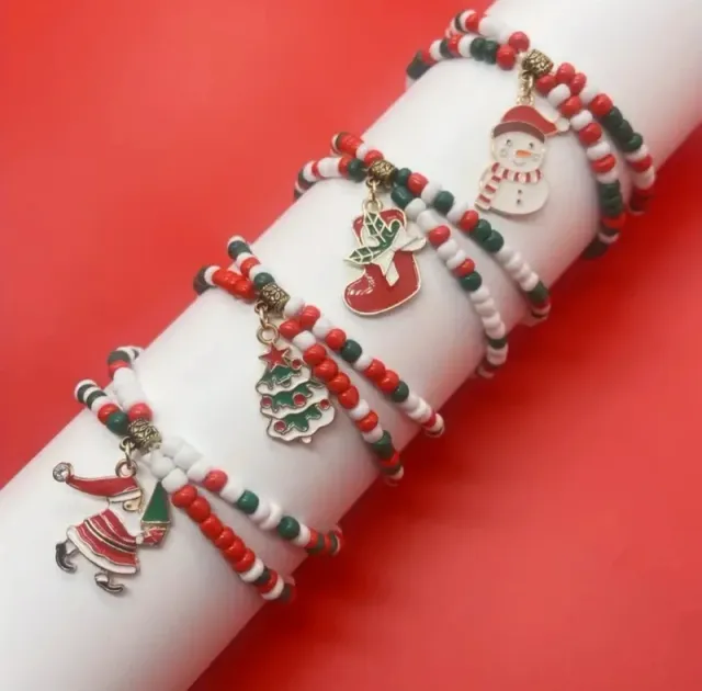 Pulseras Navideñas