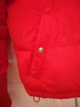 Chubasquero rojo talla XS sin estrenar