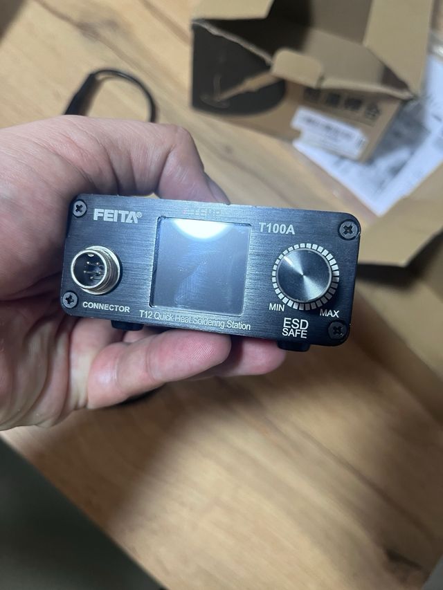 Soldador de estaño T100A feita