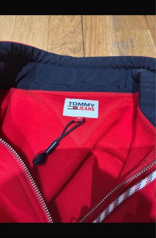 Sudadera Tommy Jeans Roja y Azul