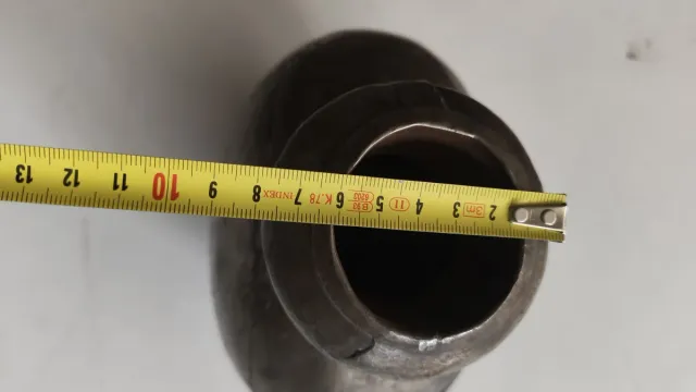 Vecchia borraccia indiana