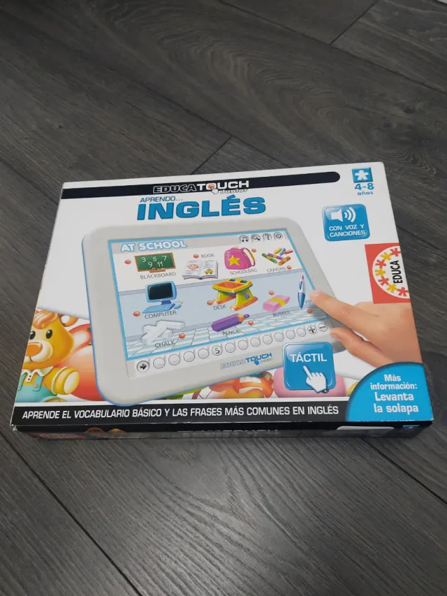 Tablet Educa Touch Inglés 4-8 años