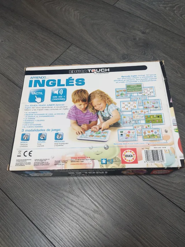 Tablet Educa Touch Inglés 4-8 años