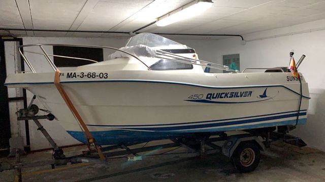 Barco Quicksilver 450 Cabine 2003