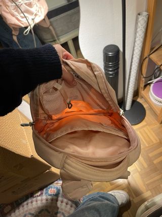 Mochila The North Face pequeña rosa