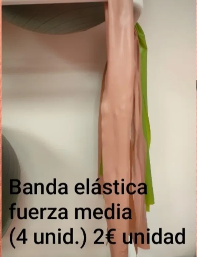 Banda elástica fuerza media (4 unid.)