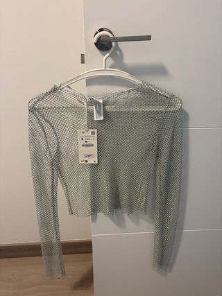Top Zara Brillo