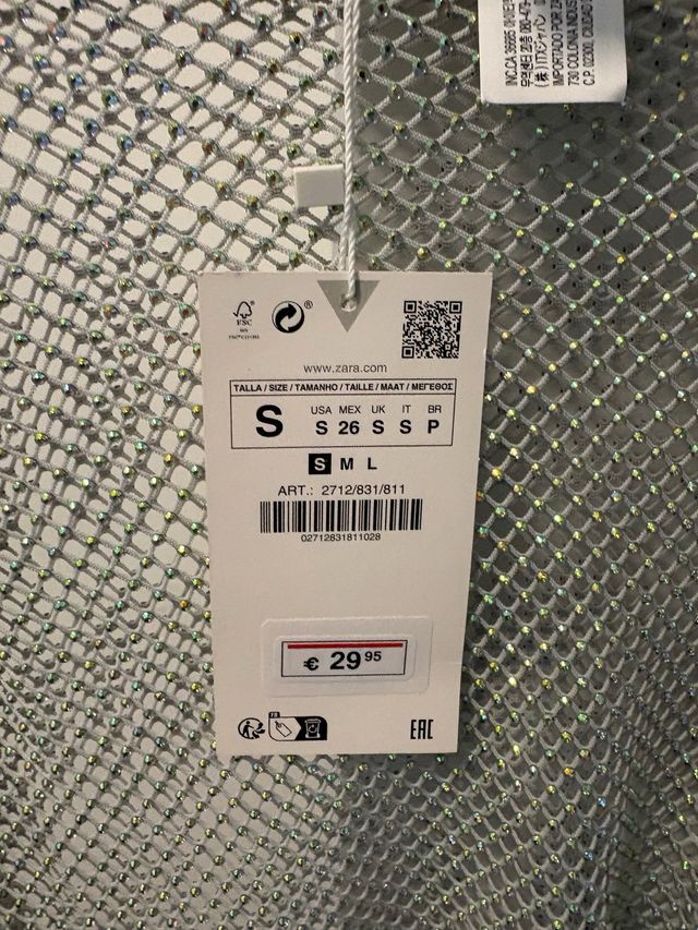 Top Zara Brillo