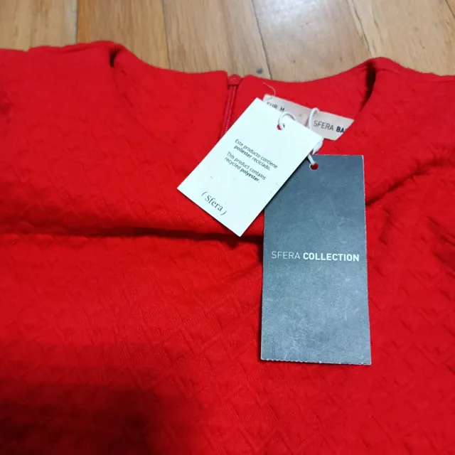 Vestido Sfera Rojo Talla M