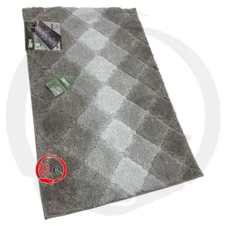 Tappeto  o tris bagno Fancy Rosa Diamante