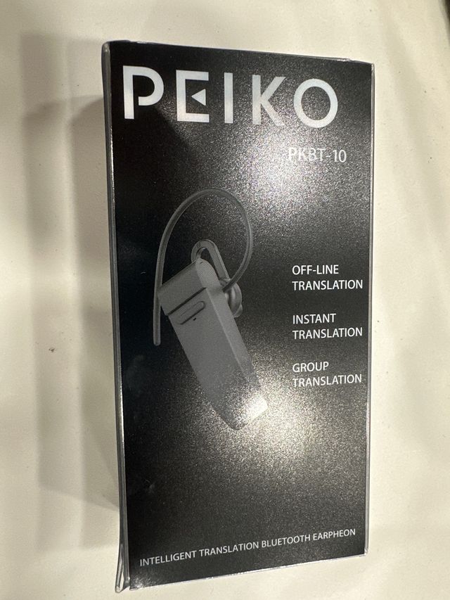 Auricular Traductor Bluetooth Peiko PKBT-10