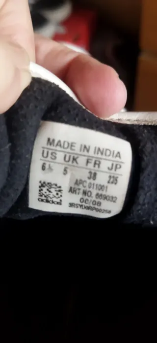 Zapatillas Adidas Talla 38 Blancas