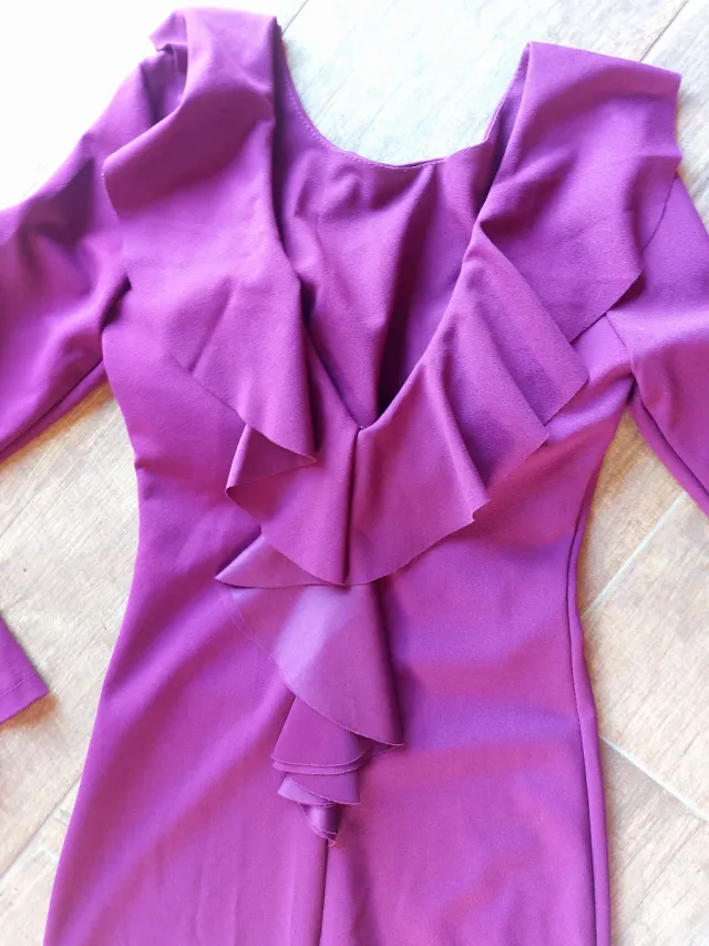 Vestido fiesta buganvilla talla M