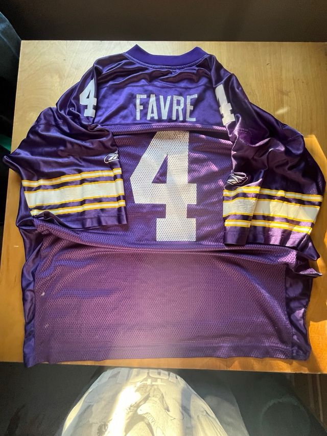 Camiseta NFL Brett Favre #4 Vikings