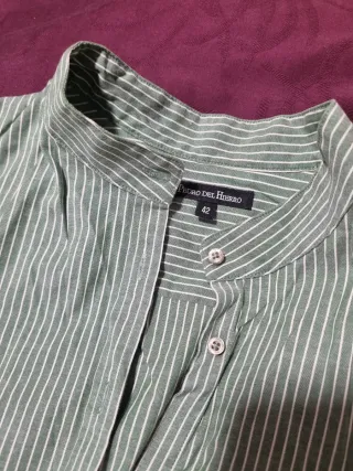Camisa Pedro del Hierro rayas verde
