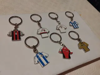 Portachiavi magliette calcio (x7)