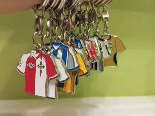 Portachiavi magliette calcio (x7)