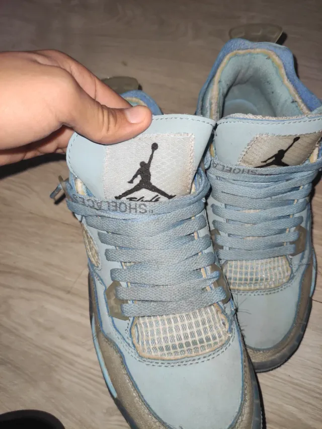 Jordan 4 Off-White Azul