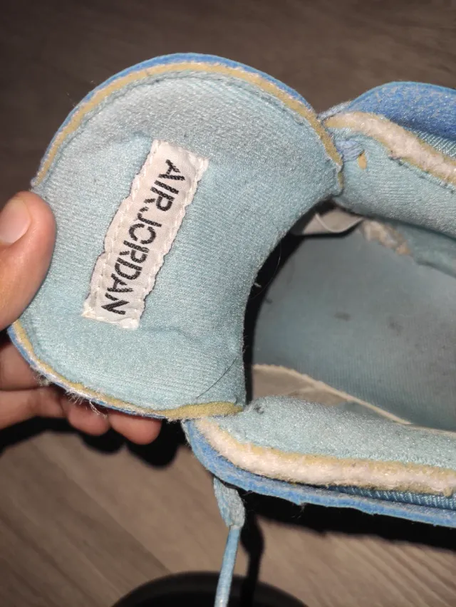 Jordan 4 Off-White Azul