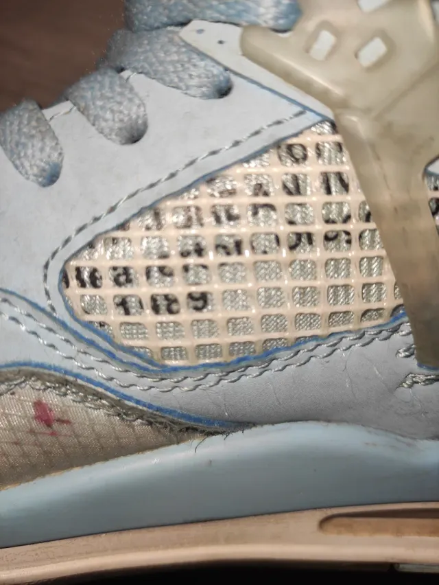 Jordan 4 Off-White Azul