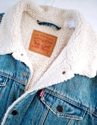 Levi's Montone Uomo Blu Bianco