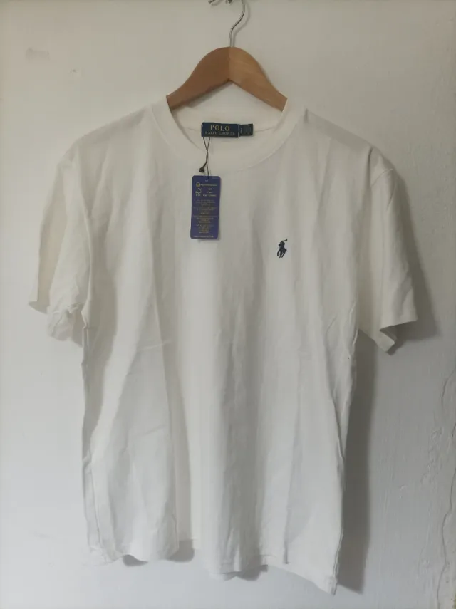 Camiseta Polo Ralph Lauren Blanca Talla M