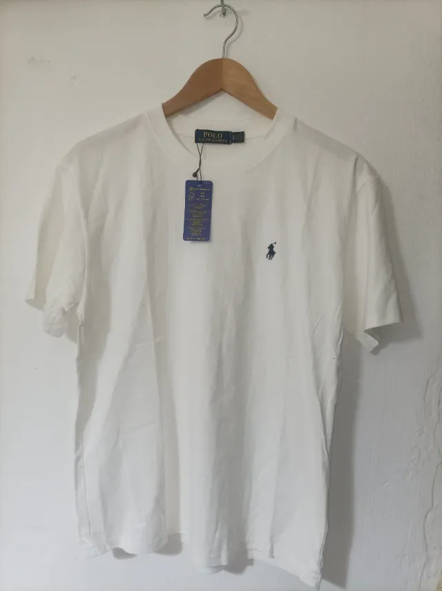 Camiseta Polo Ralph Lauren Blanca Talla M