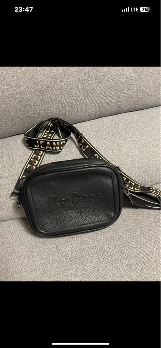 Bolso Pepe Jeans negro,