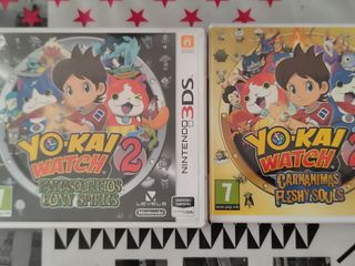 Yo-kai Watch 1 y 2 Nintendo 3DS RPG