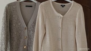 Lote 2 Chaquetas Beige/Gris 4.50