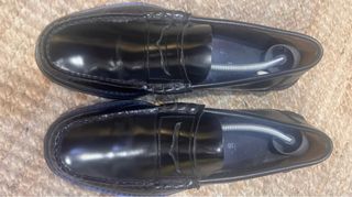 Zapatos de piel negros para hombre