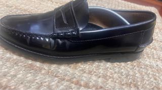 Zapatos de piel negros para hombre