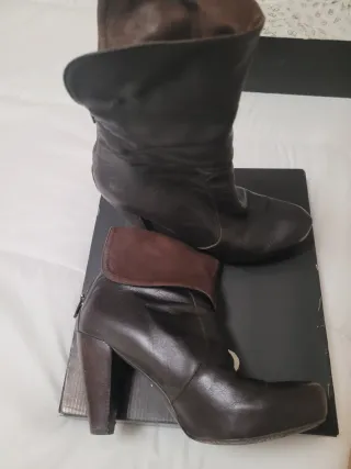 Botín Wonder Talla 38 Marrón