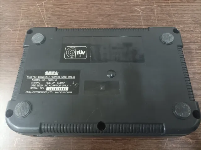 Sega Master System II Nero