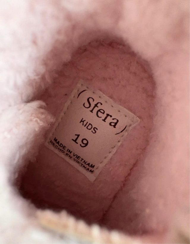 Botines Sfera Niña Flores Rosa y Plata