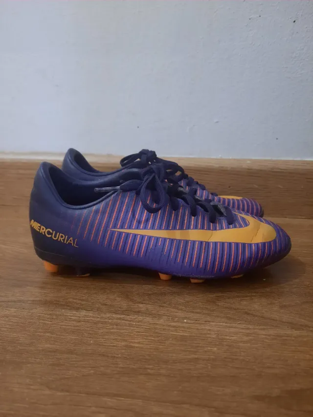 Botas de fútbol Nike Mercurial Morado Naranja