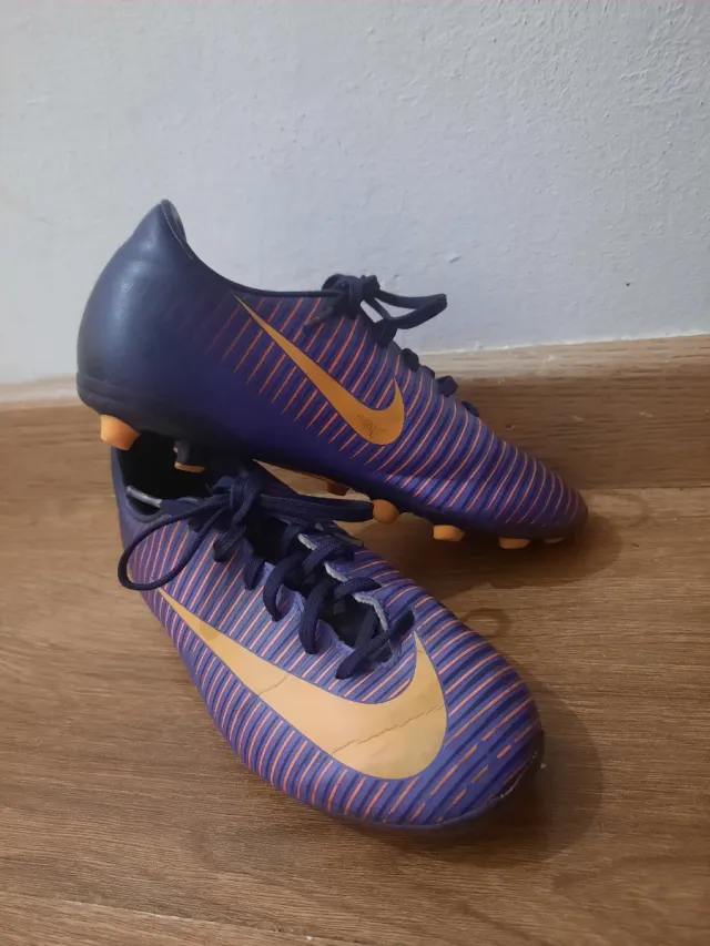 Botas de fútbol Nike Mercurial Morado Naranja