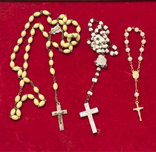 Lote 3 Rosarios Antiguos