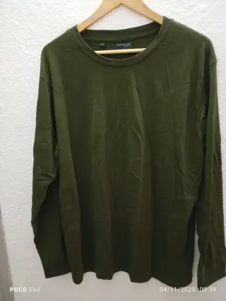 Camisa manga larga JACHS NY verde oliva