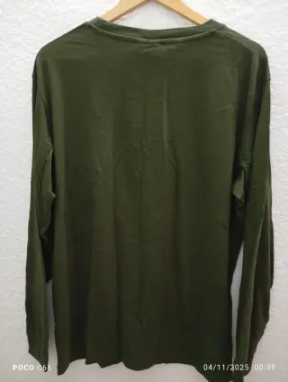 Camisa manga larga JACHS NY verde oliva