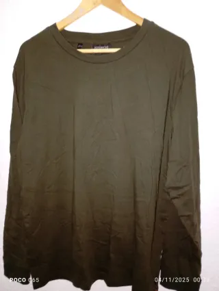 Camisa manga larga JACHS NY verde oliva