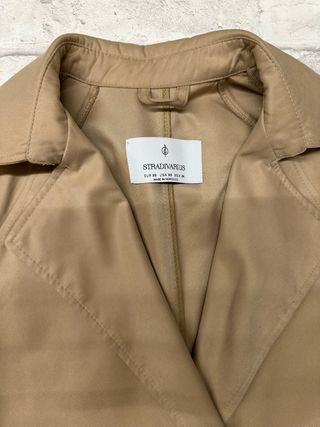 Gabardina Oversize Fluida Stradivarius