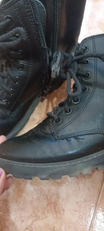 Botas negras niña Talla 32