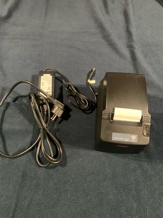 Impresora Térmica Inalámbrica Negra